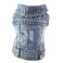 FuQiBasics Pet Clothes Dog Jeans Jacket for Small Medium Dogs Cats Lapel Vests Vintage Washed Denim ScratchResistant Design Light Blue