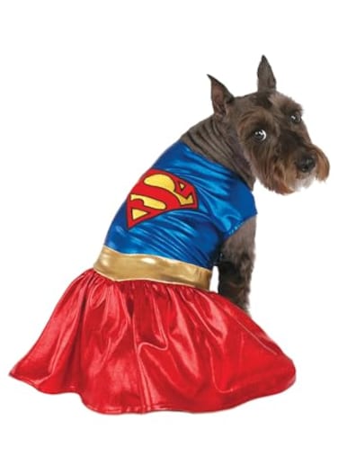 Rubies DC Comics Superheroes Supergirl Pet Costume for For Dogs or Cats by Small