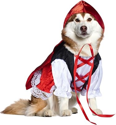 Rubies Red Riding Hood Pet Costume for Dogs or Cats XL