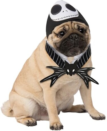 Rubies Disney Nightmare Before Christmas Costume Accessory For Pets Jack Skellington SM 200185SM