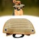 Morezi Dog Targeting Bite Wedge Tug Toy for MalinoisGerman ShepherdSchutzhund TrainingJuteFrench Linen