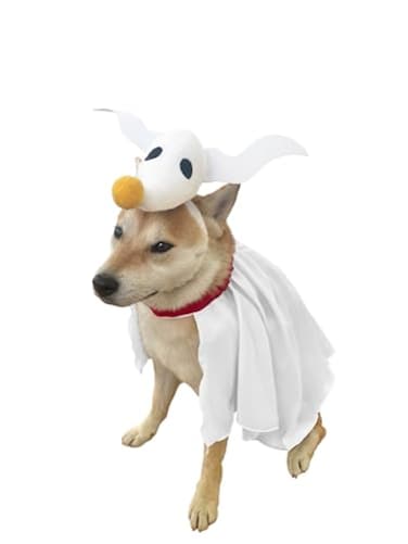ComfyCamper Dog Ghost Costume X Large Medium Small French Lab Night Lab Cosplay Halloween Christmas Costumes Large