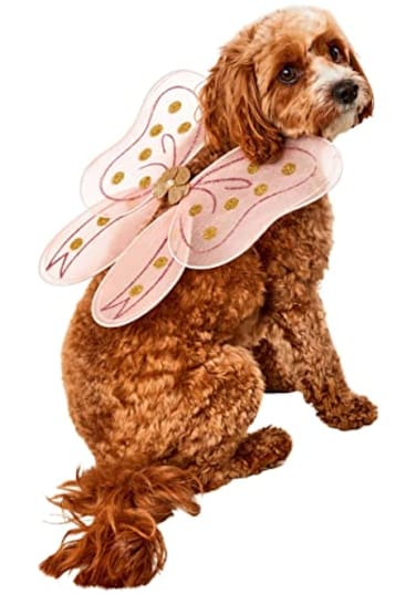 Rubies Fairy Wings Pet Costume for Dogs or Cats ML
