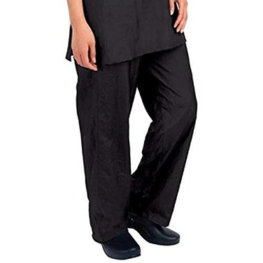 Top Performance Grooming Pants Comfortable and Stylish Nylon Pants for Professional Pet Groomers 2X Black