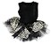 Petitebella Plain Leopard Theme Puppy Dog Dress BlackBlack Leopard Large