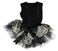 Petitebella Plain Leopard Theme Puppy Dog Dress BlackBlack Leopard Large