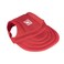 leconpet Mesh Baseball Pet Caps with Ear Holes Adjustable Comfortable Dog Hats for Small Medium and Large Dogs Cat Cap XLarge Red