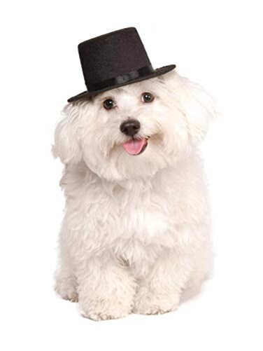 Rubies Top Hat Pet Hat for Dogs or Cats SM