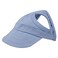 Fdit Pet Dog Sun Protection Visor Hat with Adjustable Strap Blue Medium Canvas Material Sport Hat