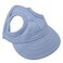 Fdit Pet Dog Sun Protection Visor Hat with Adjustable Strap Blue Medium Canvas Material Sport Hat
