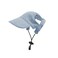Symphonyw Dog Baseball Cap Dog Cat Summer Beach Visor Hat with Ear Holes Adjustable Puppy Sunbonnet Headdress Blue Medium