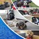 LESYPET Dog Helmet Small Breed Dog Motorcycle Helmet DropDown Silver Visor for Outdoor Motorcycling Windproof Pet Hat with Ear Hole