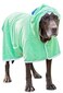 BoxDog Wearable Microfiber Dog Towel with Monster Hoodie Soft Dog Bathrobe Large