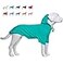 Lovelonglong Blank Basic Hoodie Sweatshirt for Dogs 100 Cotton Fits Small Medium Dachshund Large Dog Turquoise DL