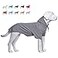Lovelonglong Blank Basic Hoodie Sweatshirt for Dogs 100 Cotton Fits Small Medium Dachshund Large Dog Gray DL