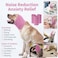 Nanaki Calming Ear Wrap Quiet Dog Headband Snood Ear Muffs for Anxiety Relief Noise Reduction