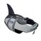 A-MORE Adjustable Dog Life Jacket for Swimming QuickDryingDog Saver Vest with Safety Handle