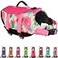 Mklhgty Dog Life Jacket Reflective Adjustable Hawaiian Style for Small Medium Large Dogs Polyester Cotton Floral Pink L