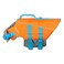 RC Pet Products Tidal Life Vest Adjustable Dog Life Jacket OrangeTeal Medium