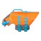 RC Pet Products Tidal Life Vest Adjustable Dog Life Jacket OrangeTeal Medium