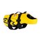 Ezydog DFD Dog Life Jacket Adjustable Swimming Safety Vest with Reflective Trim Durable Grab Handle 50 More Flotation Material XSmall Yellow