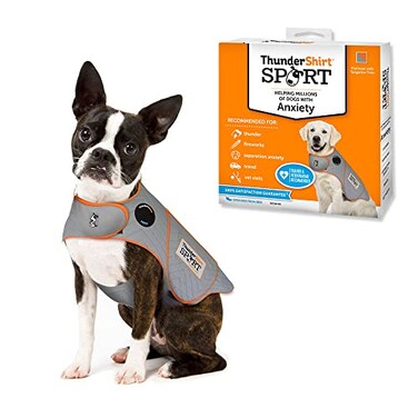 ThunderShirt for Dogs X Small Platinum Sport Dog Anxiety Relief Calming Vest
