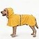 KOOGAL Pet Large Dog Raincoat Apparel Poncho Waterproof for Medium Large Sized for Dog Raincoat Clothes Yellow 6XL