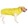 MAMORE Waterproof Dog Raincoat with Reflective Strip Adjustable Breathable Rain Coat Jacket with Leash Hole for Dogs Yellow XXLarge