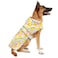 HAPPIERE Dog Raincoat for Large Dogs Waterproof Jacket Hooded Rain Coats with Reflective Strips Leash Hole Poncho Adjustable Fit RainbowXXL