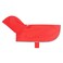 RC Pet Products Packable Dog Rain Poncho Crimson Medium