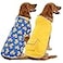 HDE Reversible Dog Raincoat Hooded Slicker Poncho Rain Coat Jacket for Small Medium Large Dogs Ducks Yellow XXL