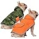 HDE Reversible Dog Raincoat Hooded Slicker Poncho Rain Coat Jacket for Small Medium Large Dogs Camo Orange S