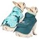 HDE Reversible Dog Raincoat Hooded Slicker Poncho Rain Coat Jacket for Small Medium Large Dogs Dinosaurs S