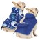 HDE Reversible Dog Raincoat Hooded Slicker Poncho Rain Coat Jacket for Small Medium Large Dogs Sharks S