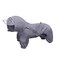 WOOFO FullCoverage Dog Raincoat Lightweight Comfortable Adjustable Easy to Wear Dog Rain Jacket Detachable Cap Reflective Strip Grey Large