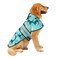 HDE Dog Raincoat Jacket Reflective Adjustable Hooded Pet Poncho Rain Coat with Leash Hole for Small to XLarge Dogs Dinosaurs XL