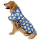 HDE Dog Raincoat Jacket Reflective Adjustable Hooded Pet Poncho Rain Coat with Leash Hole for Small to XLarge Dogs Rubber Ducks L
