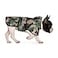 HDE Dog Raincoat Jacket Reflective Adjustable Hooded Pet Poncho Rain Coat with Leash Hole for Small to XLarge Dogs Camo M