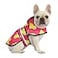 HDE Dog Raincoat Jacket Reflective Adjustable Hooded Pet Poncho Rain Coat with Leash Hole for Small to XLarge Dogs Pink Ducks M