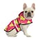 HDE Dog Raincoat Jacket Reflective Adjustable Hooded Pet Poncho Rain Coat with Leash Hole for Small to XLarge Dogs Pink Ducks M