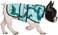 HDE Dog Raincoat Jacket Reflective Adjustable Hooded Pet Poncho Rain Coat with Leash Hole for Small to XLarge Dogs Dinosaurs S
