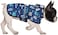 HDE Dog Raincoat Jacket Reflective Adjustable Hooded Pet Poncho Rain Coat with Leash Hole for Small to XLarge Dogs Sharks M