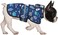 HDE Dog Raincoat Jacket Reflective Adjustable Hooded Pet Poncho Rain Coat with Leash Hole for Small to XLarge Dogs Sharks M