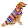 HDE Dog Raincoat Jacket Reflective Adjustable Hooded Pet Poncho Rain Coat with Leash Hole for Small to XLarge Dogs Baja Stripes L