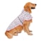 HDE Dog Raincoat Jacket Reflective Adjustable Hooded Pet Poncho Rain Coat with Leash Hole for Small to XLarge Dogs Leopard Hearts XL