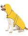HDE Dog Raincoat with Clear Hood Rain Jacket Poncho for Small Medium Large Dogs Yellow L