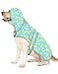 HDE Dog Raincoat with Clear Hood Rain Jacket Poncho for Small Medium Large Dogs Sailor Ducks Blue L