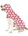 HDE Dog Raincoat with Clear Hood Rain Jacket Poncho for Small Medium Large Dogs Unicorn Ducks Pink L