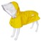 MAMORE Waterproof Dog Raincoat Adjustable Reflective Lightweight Pet Rain Clothes with Poncho Hood Large Yellow