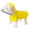 MAMORE Dog RaincoatWaterproof Rain Poncho with Hoodie High Reflective Adjustable Pet Rain Jacket with Leash Hole for Small Medium and Large Dogs Yellow Medium